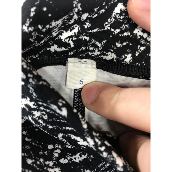 Lululemon 6 Wunder Under Pant Legging Iced Wave White Black Luxtreme Athleisure - Picture 8 of 14